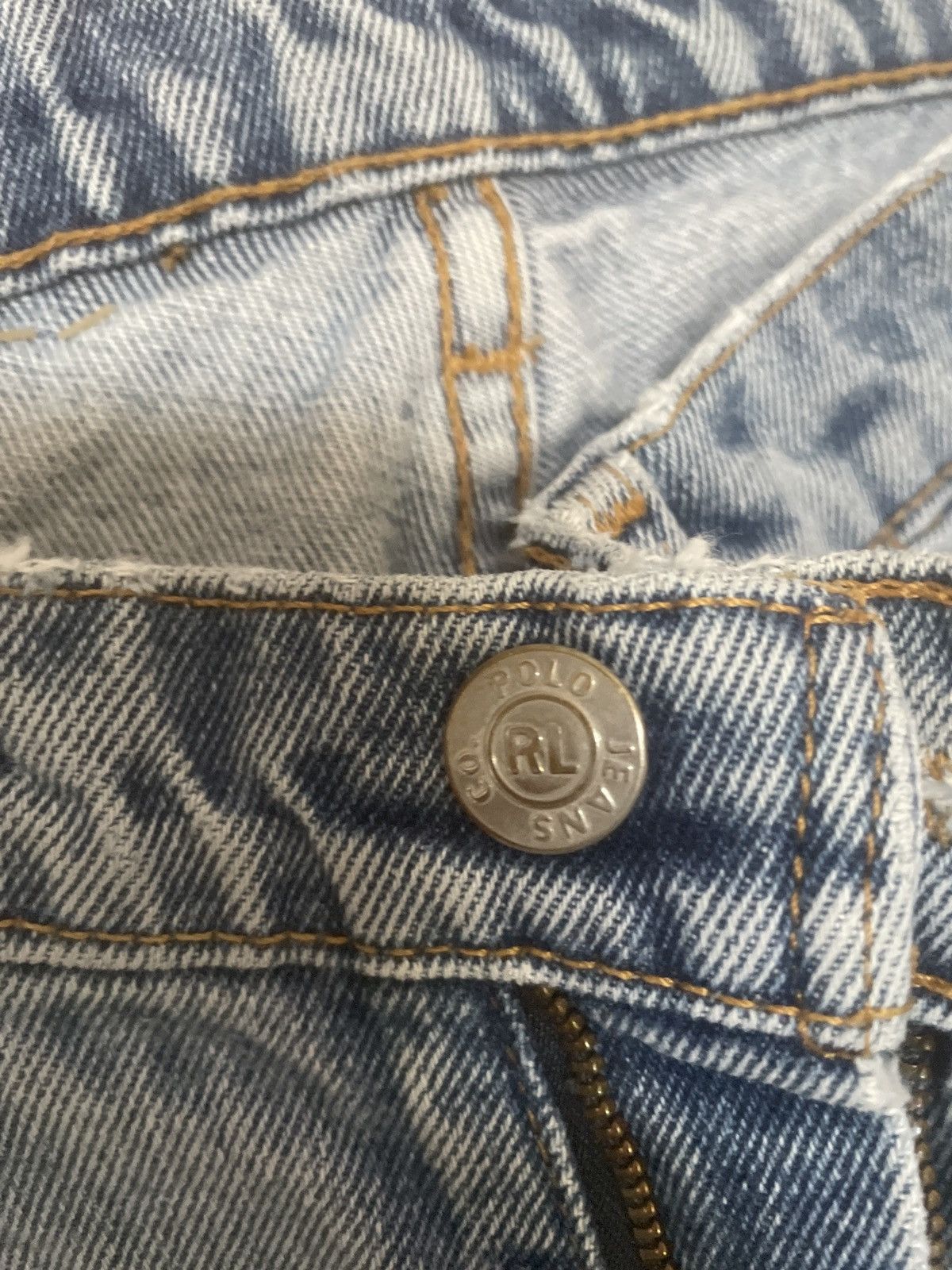 Polo Ralph Lauren × Vintage Vintage Polo Ralph Lauren Jeans Company Blue Jeans Size US 30 / EU 46 - 4 Thumbnail