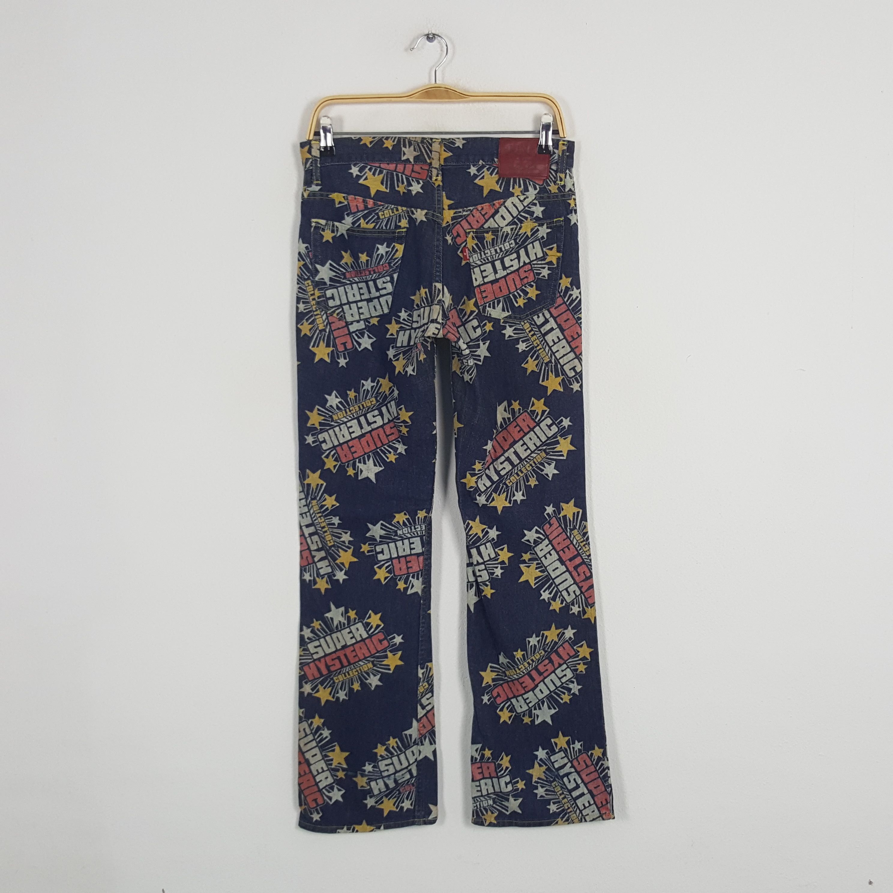 Hysteric Glamour Vintage Hysteric Glamour Japanese Brand Overprint Denim Jean Size US 29 - 4 Thumbnail