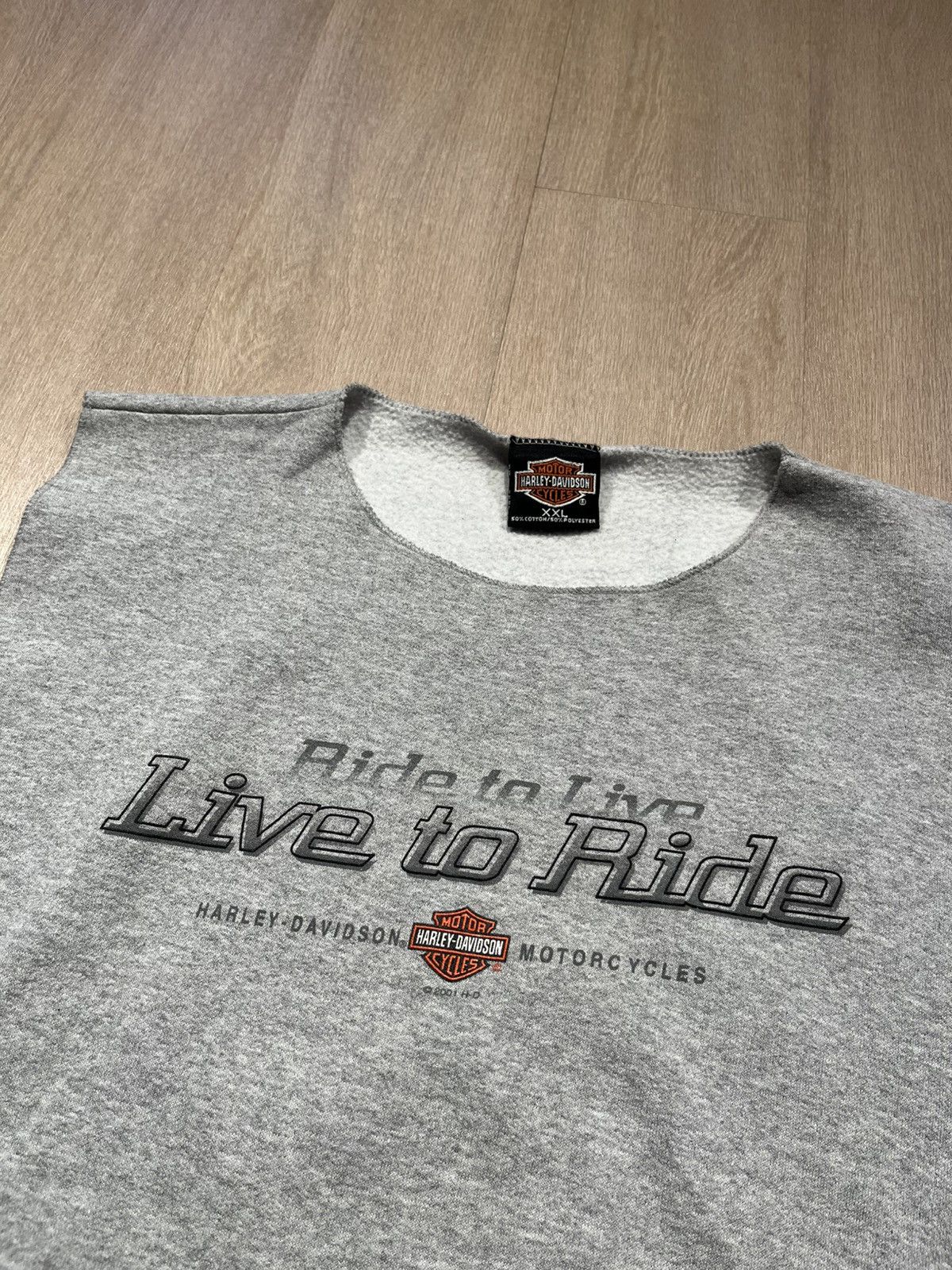 Harley Davidson Y2K Harley Davidson muscle shirt 2XL Size US XXL / EU 58 / 5 - 4 Thumbnail
