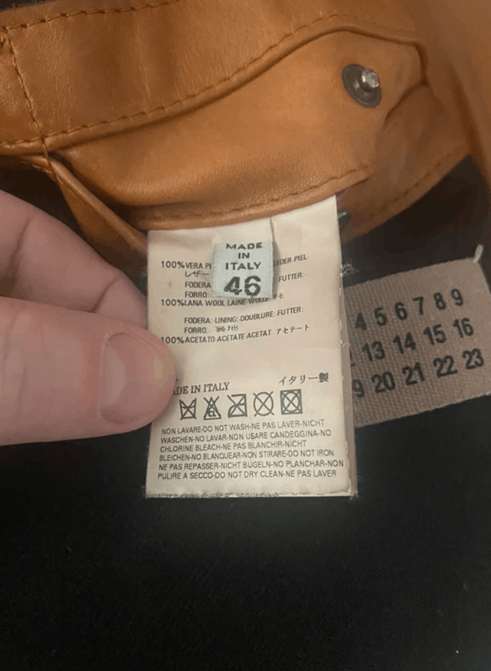Maison Margiela MAISON MARGIELA Jacket Leather Iconic Aviator Coat Bomber Size US S / EU 44-46 / 1 - 6 Thumbnail