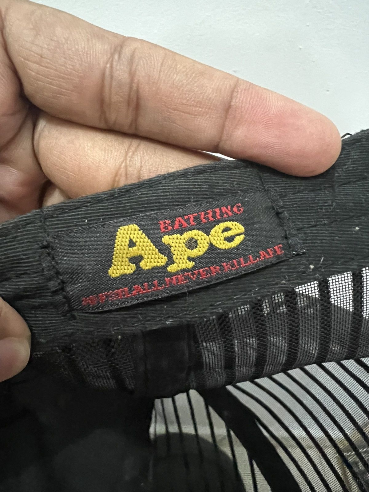 Japanese Brand Bating Ape Bape Trucker Hat Size ONE SIZE - 23 Thumbnail