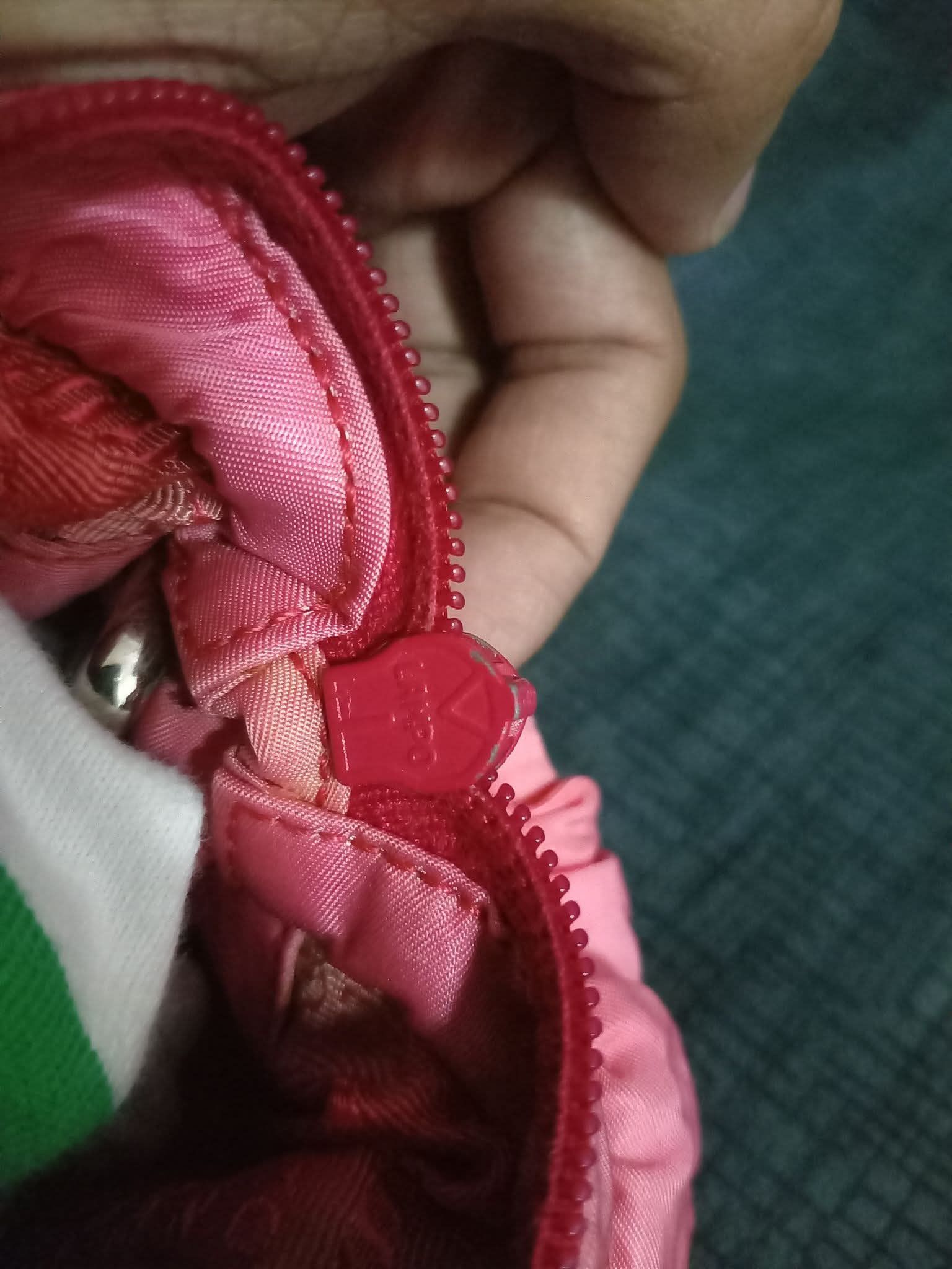 Prada Vintage PRADA 2 Way Pink Nylon Tessuto Bag Size ONE SIZE - 5 Thumbnail