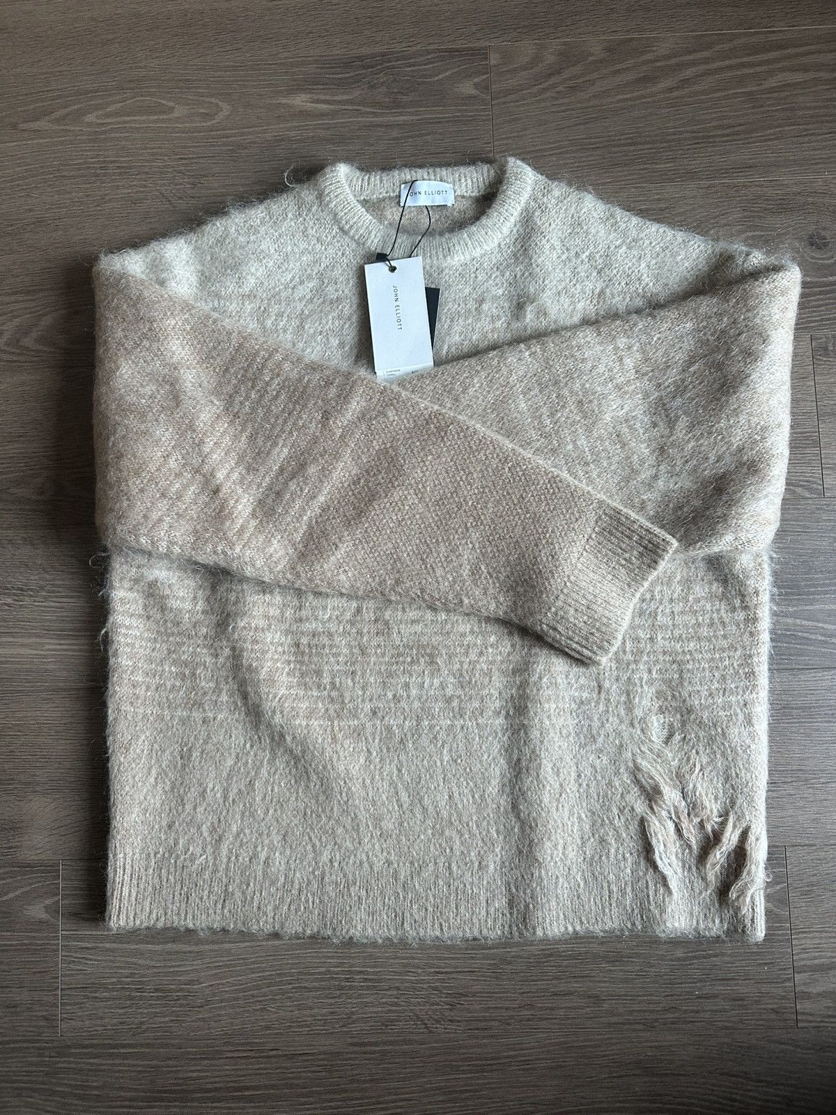John Elliott John Elliott Gradient Mohair Crewneck Small Size US S / EU 44-46 / 1 - 3 Thumbnail