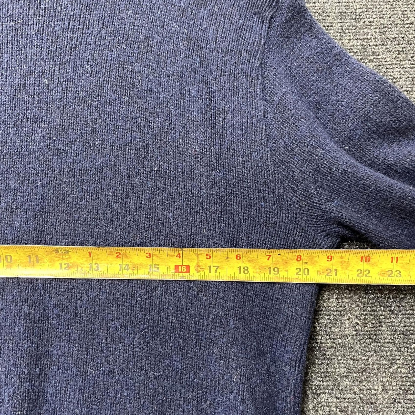 Vintage VINTAGE Horne's Sweater Mens Large Navy Wool Blend Crewneck Made USA 80s Size US L / EU 52-54 / 3 - 5 Thumbnail
