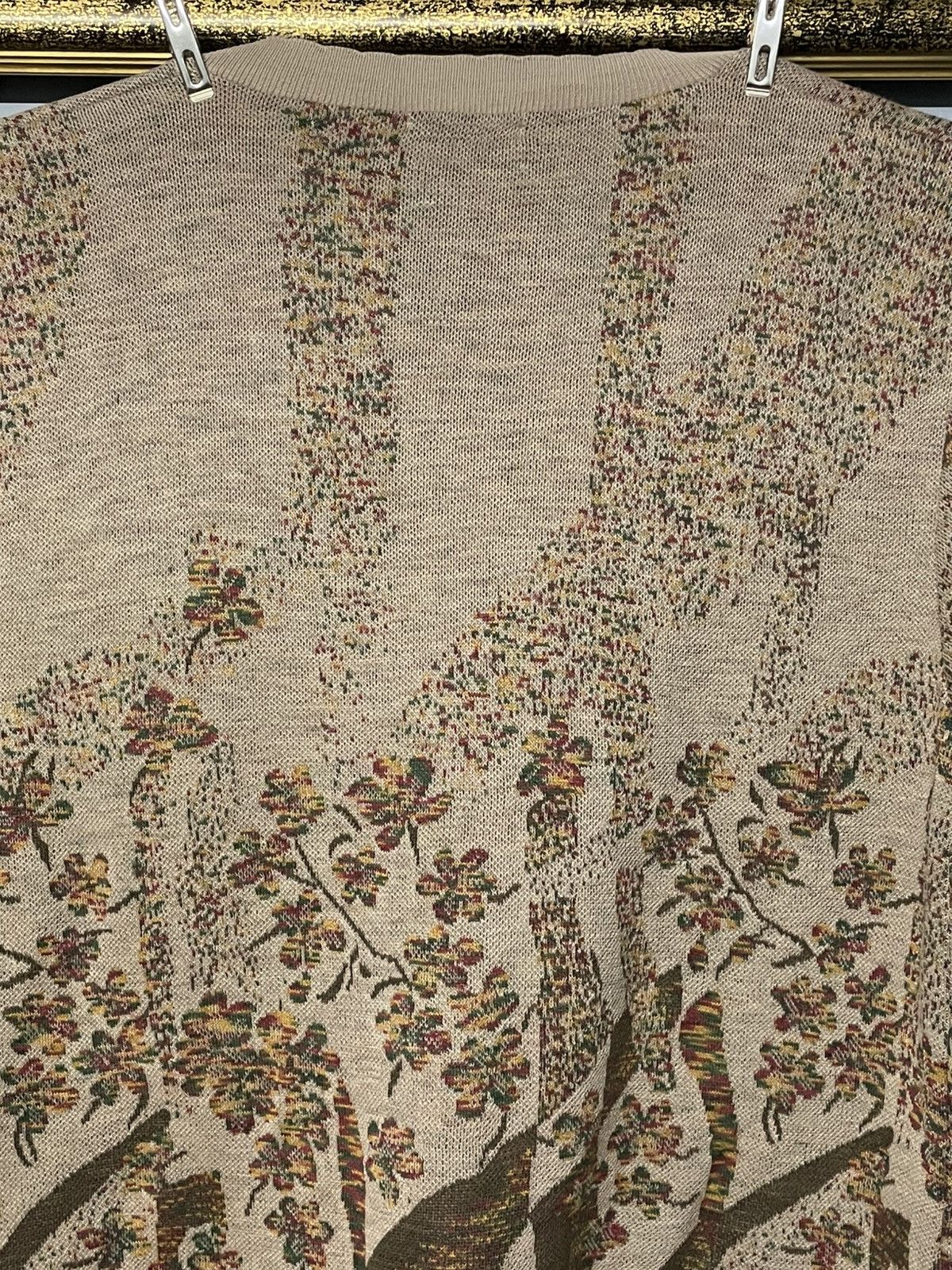 Japanese Brand Vintage 1990s Japan Venlicella Classic Distressed Cardigan Size US M / EU 48-50 / 2 - 10 Thumbnail
