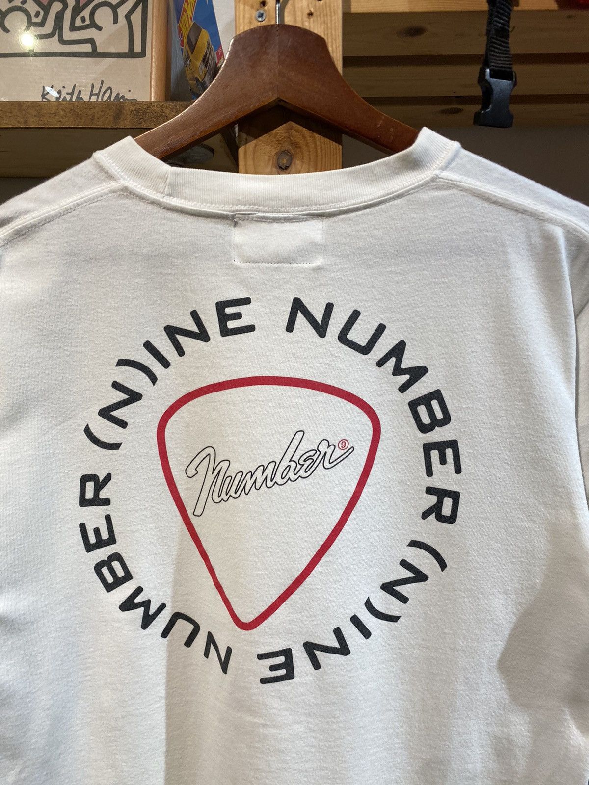 Japanese Brand Number (N)ine X Studious Ripoff Fender White Tee Size US S / EU 44-46 / 1 - 5 Thumbnail
