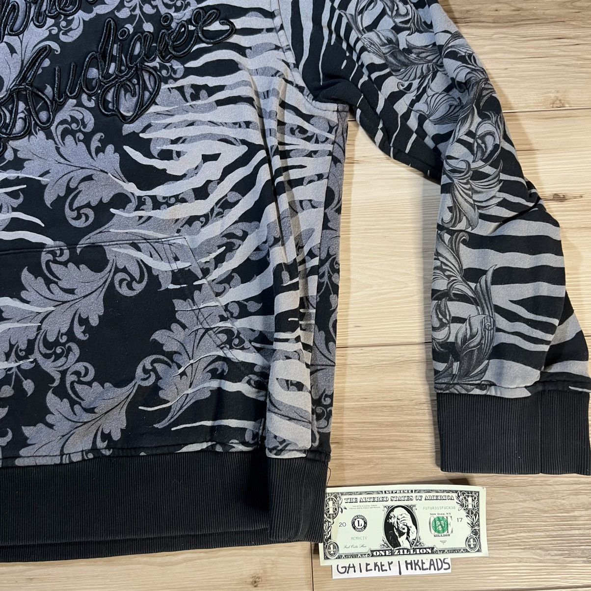 Christian Audigier Christian Audigier Tiger Camo Pullover Hoodie AOP Size XL / US 12-14 / IT 48-50 - 3 Thumbnail