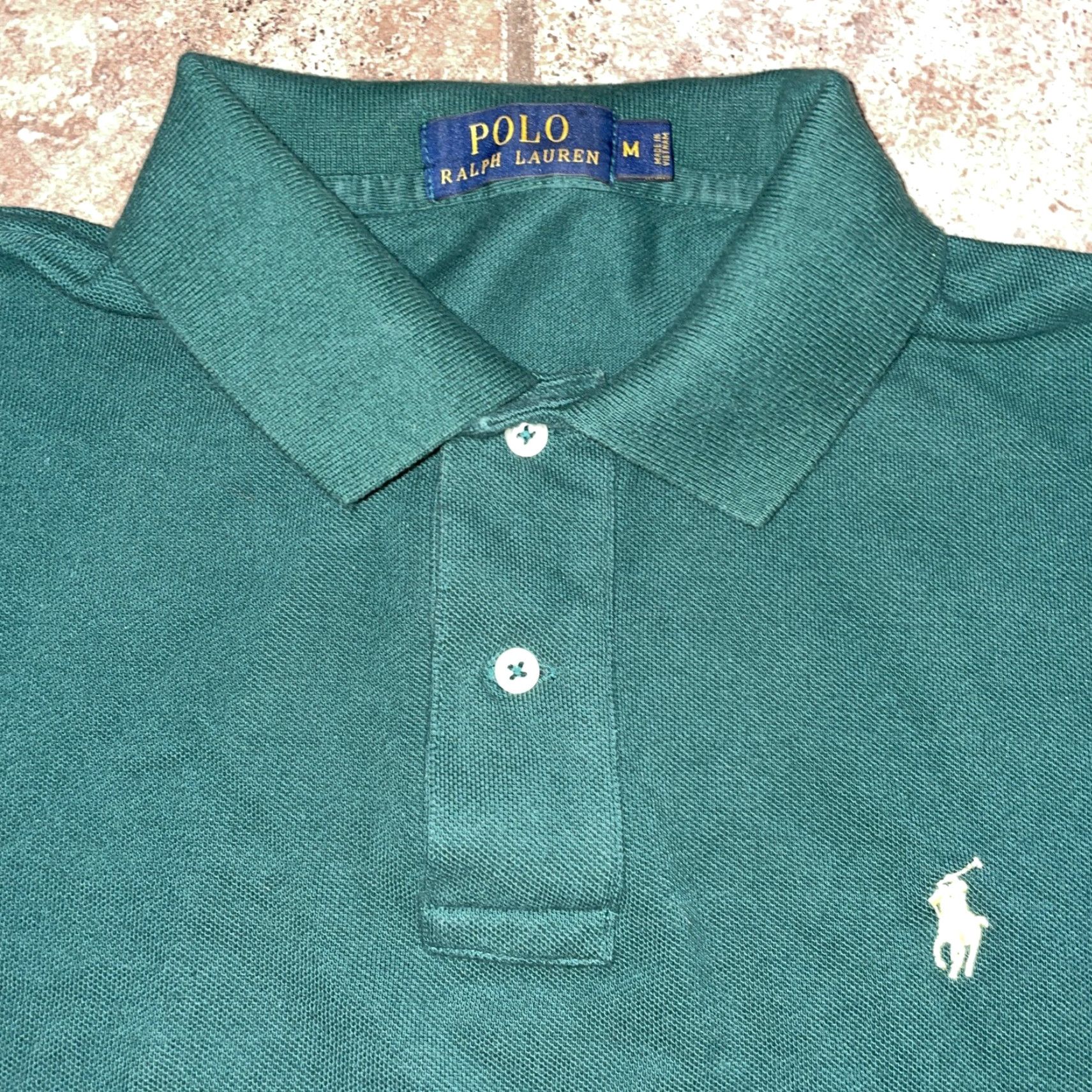 Polo Ralph Lauren Polo Ralph Lauren Longsleeve Polo Green M Mens L Regular Solid Button-Up Shirt Size US L / EU 52-54 / 3 - 2 Thumbnail