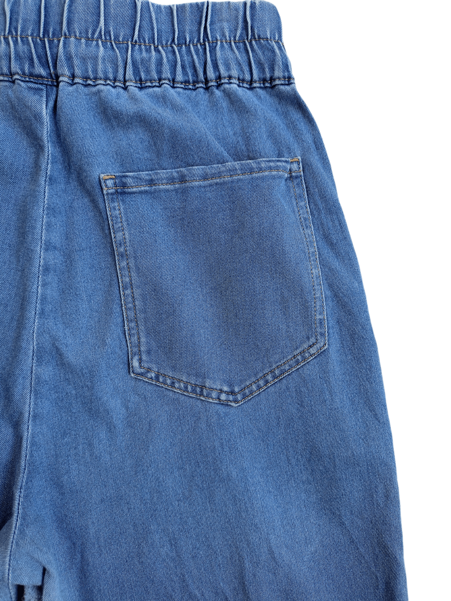 Japanese Brand × Vintage Shoo-La-Rue Women's Elastic Waistband Streetwear Denim Size 26" / US 2 / IT 38 - 18 Thumbnail