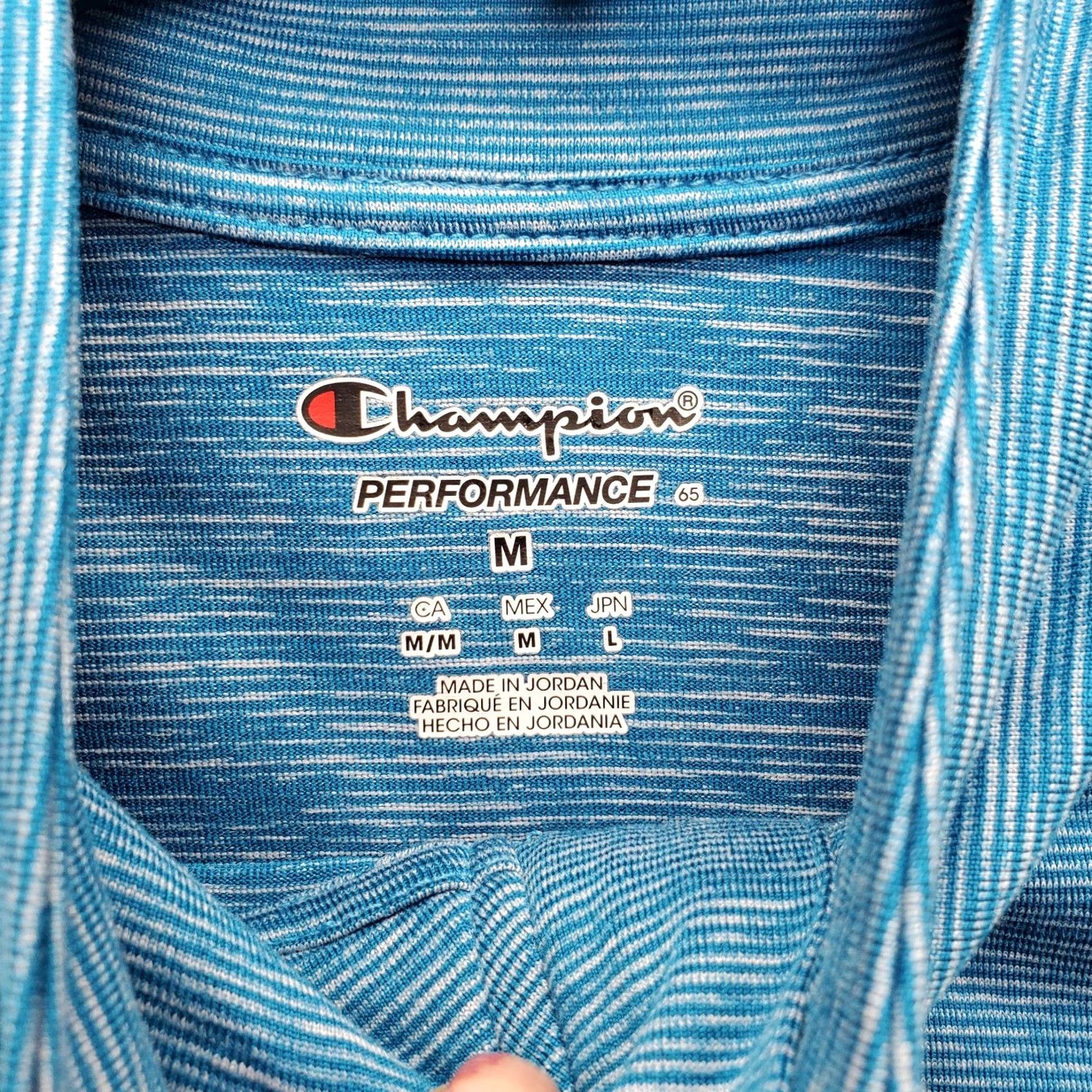 Champion Champion Activewear Shirt Women M Multicolor 1/4 Zip Long Sleeve Running & Jogging Outdoor Mens Womens Size M / US 6-8 / IT 42-44 - 5 Thumbnail