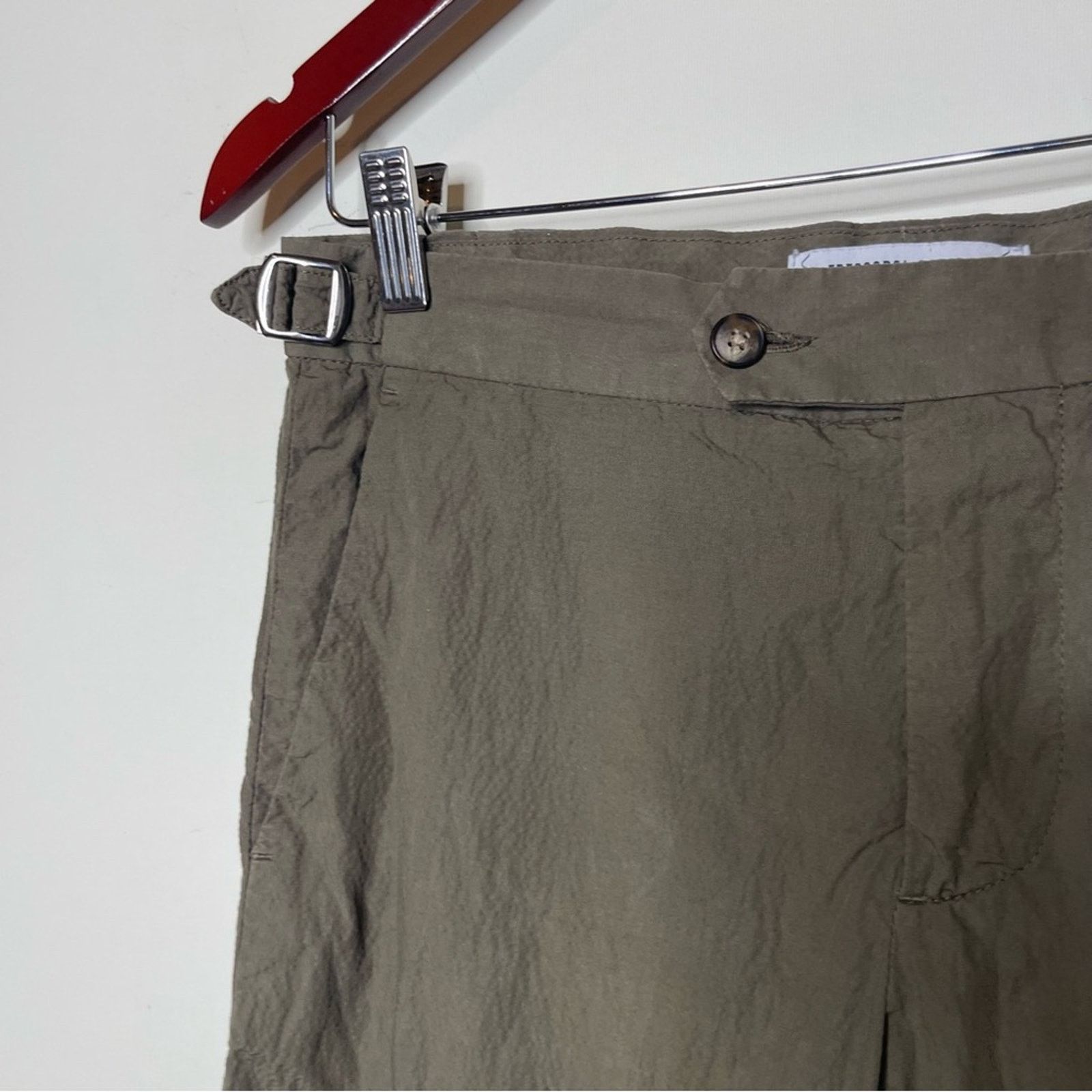 Frescobol Carioca Frescobol Carioca olive green cotton blend pants sz 30 Size US 30 / EU 46 - 5 Thumbnail