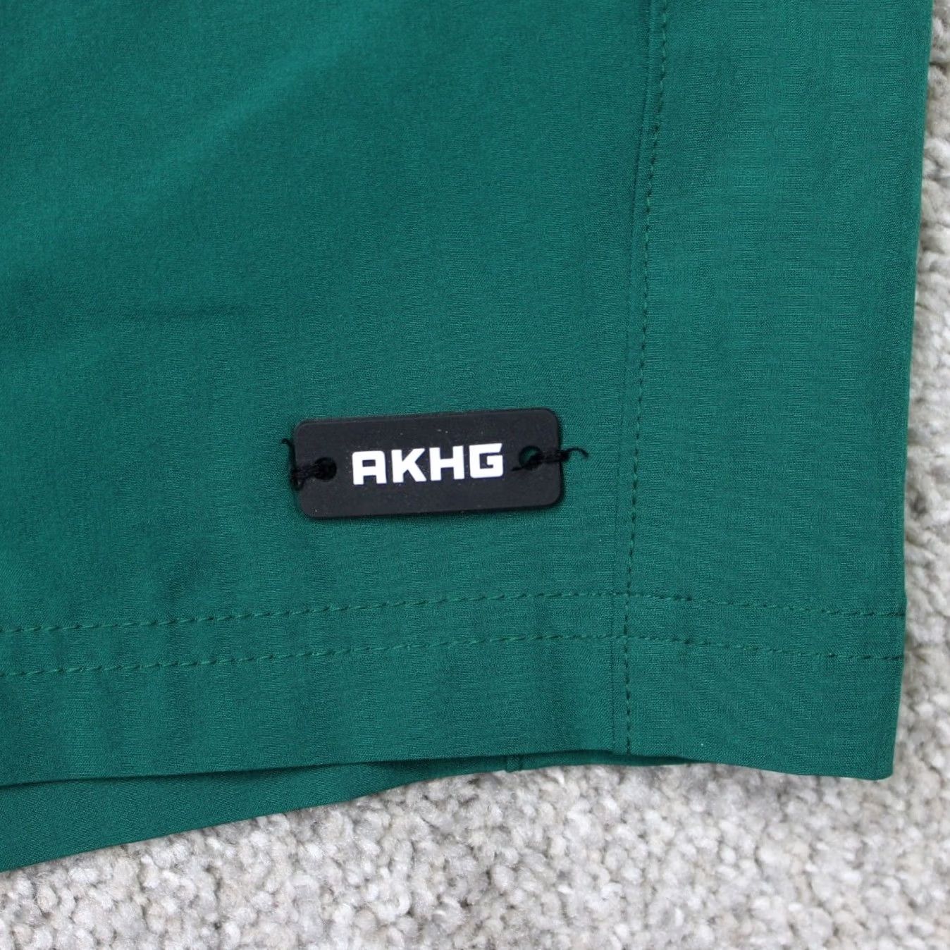 Swims Duluth Trading Alaskan AKHG Swim Shorts Mens 3XL Green Lined Pockets Quick Dry Built-In Brief 8" Size US 39 - 3 Thumbnail