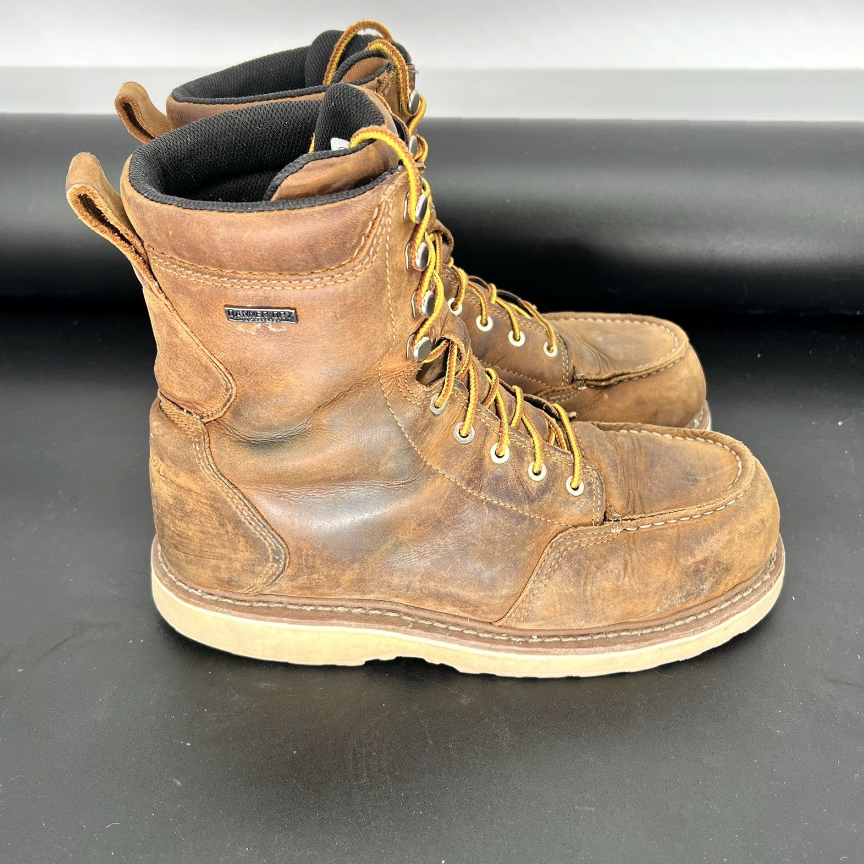 Danner Danner Cedar River 14302 Moc Toe 8" Boots Mens Work Brown Leather 9 D GUC Size US 9 / EU 42 - 5 Thumbnail