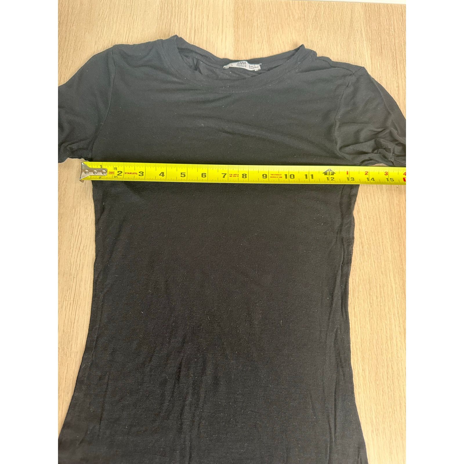 Zara Zara Collection Black Shirt - Size S - MINT Size S / US 4 / IT 40 - 3 Thumbnail