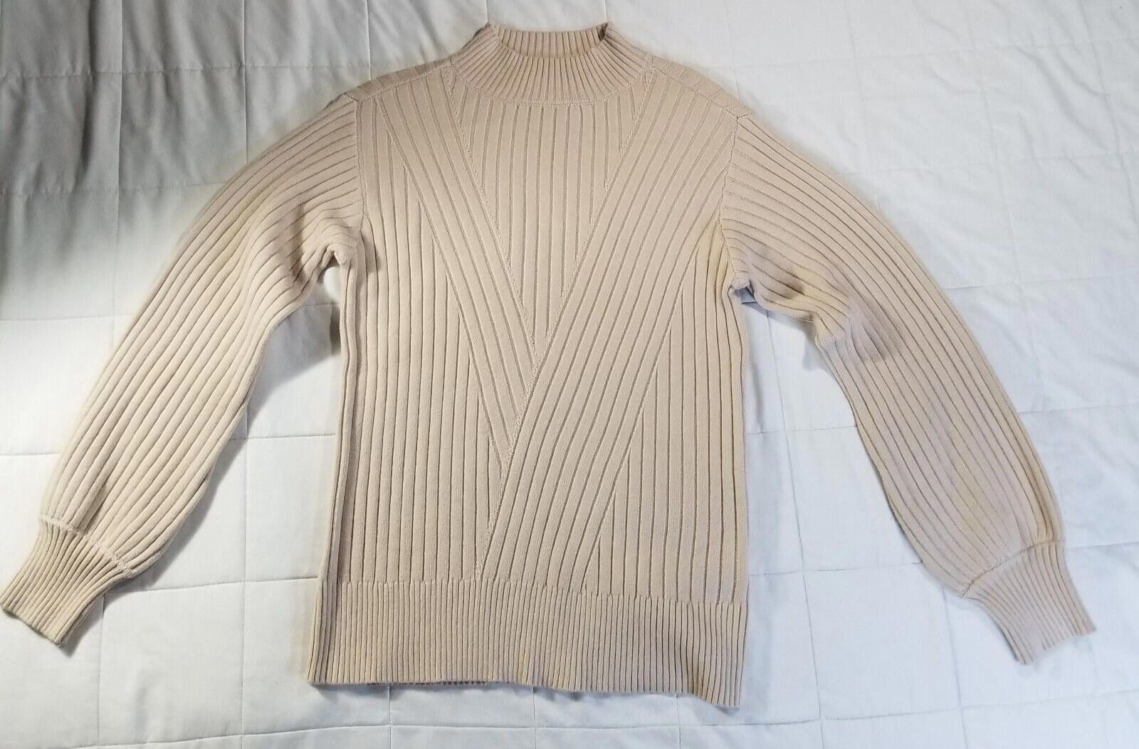 Other Staccato Large Oat Turtleneck Soft Fall Sweater New W/ Tags Size L / US 10 / IT 46 - 1 Thumbnail
