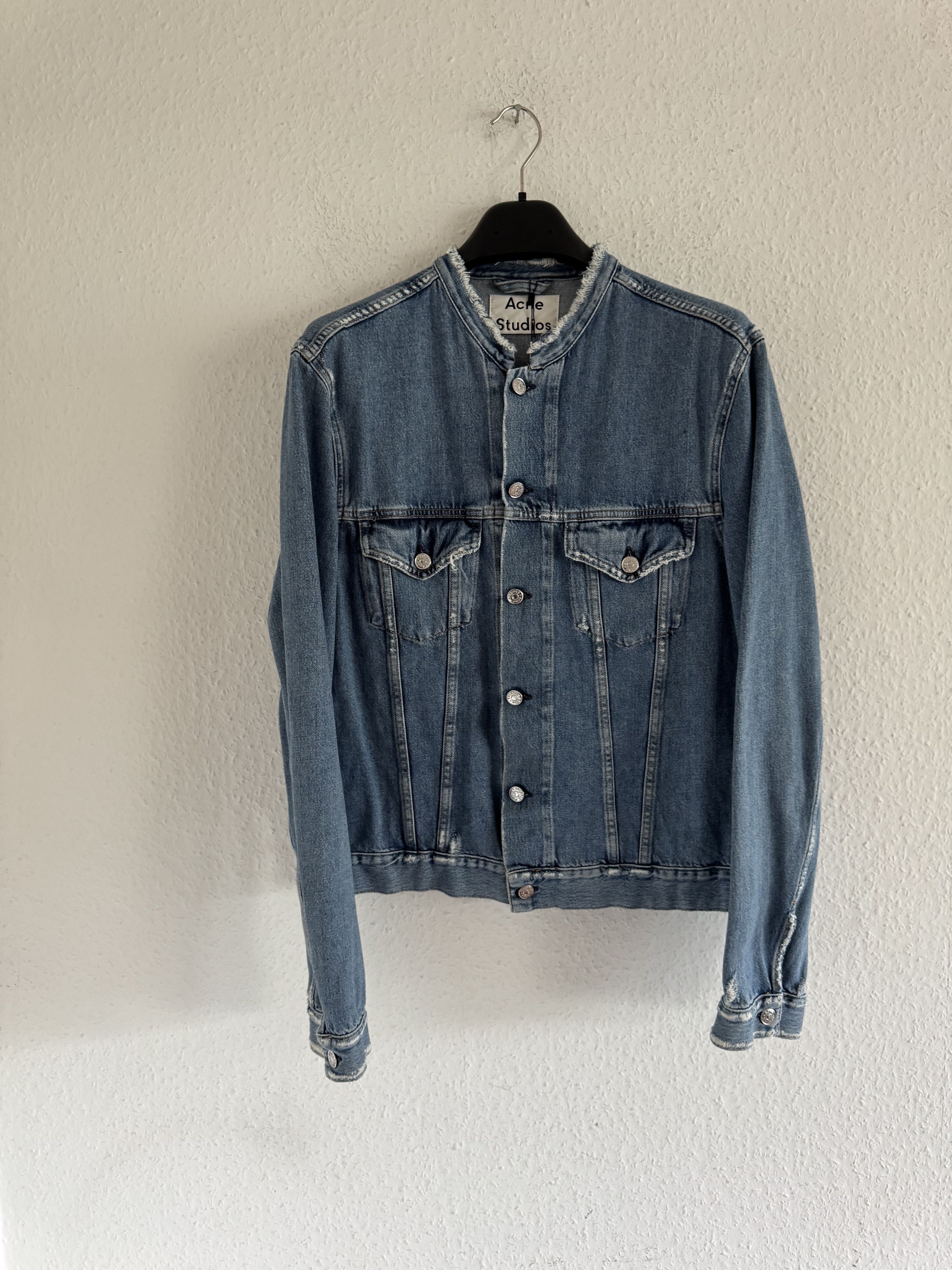 Acne Studios Acne Studios SS16 'Who Indigo Fray' Distressed Denim