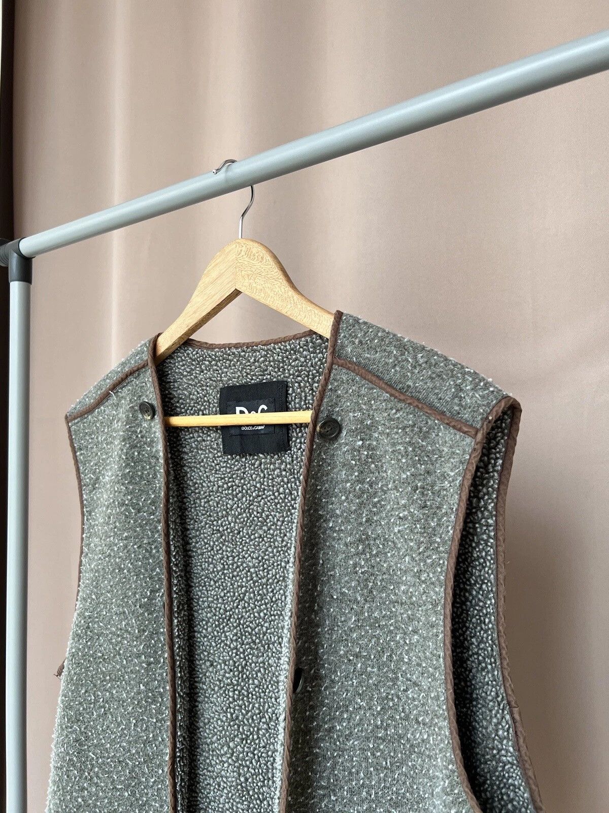 Dolce & Gabbana Dolce Gabbana Knit Vest Size 50 or L/XL Grey Lining Size L / US 10 / IT 46 - 4 Thumbnail