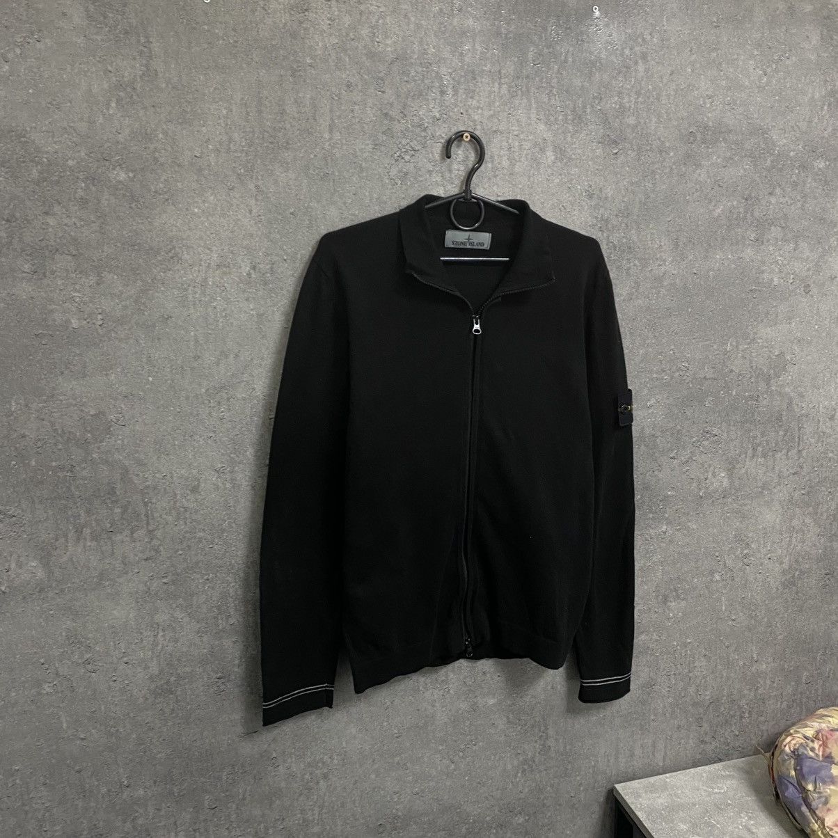 Stone Island Rare Vintage Stone Island Full Zip Up Sweater Knitting 90s Size US S / EU 44-46 / 1 - 3 Thumbnail