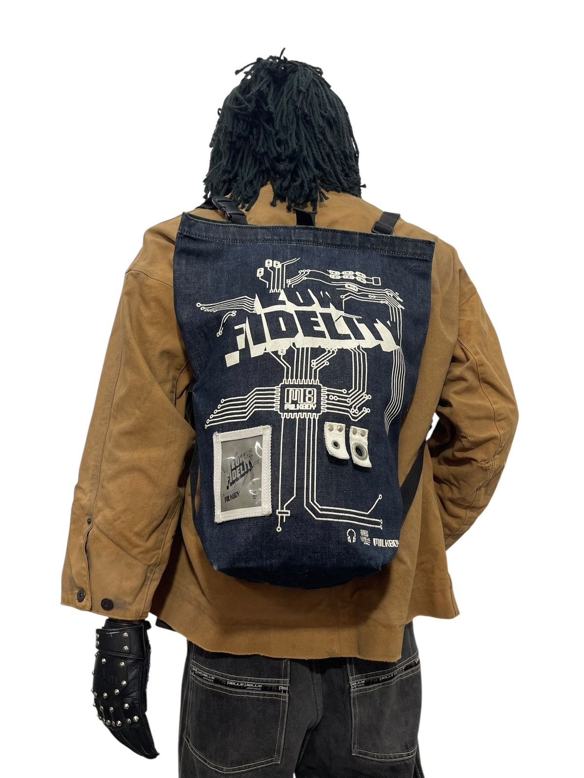 Japanese Brand Backpack Denim Milk Boy Japan Bag 6🟩 Size ONE SIZE - 2 Thumbnail
