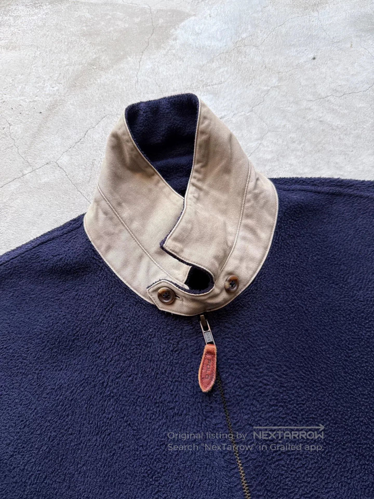 Vintage Vintage 90s Polo Ralph Lauren Fleece Jacket. Size US L / EU 52-54 / 3 - 4 Thumbnail