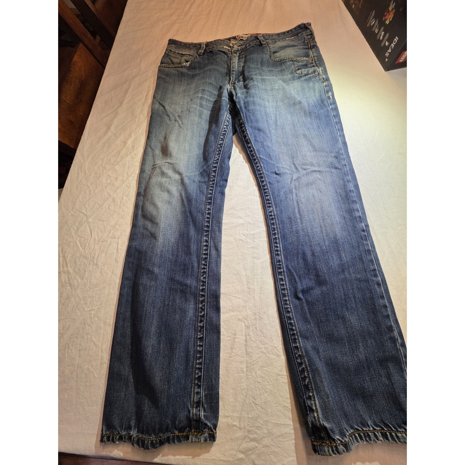 Quiksilver Quicksilver Men's Size 36x32 Denim Blue Jeans Size US 36 / EU 52 - 1 Thumbnail