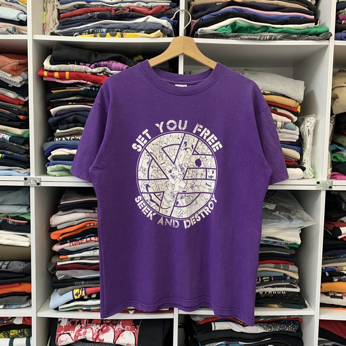Band Tees × Vintage SET YOU FREE PUNK ELEMENT BAND VTG Size US M / EU 48-50 / 2 - 1 Thumbnail