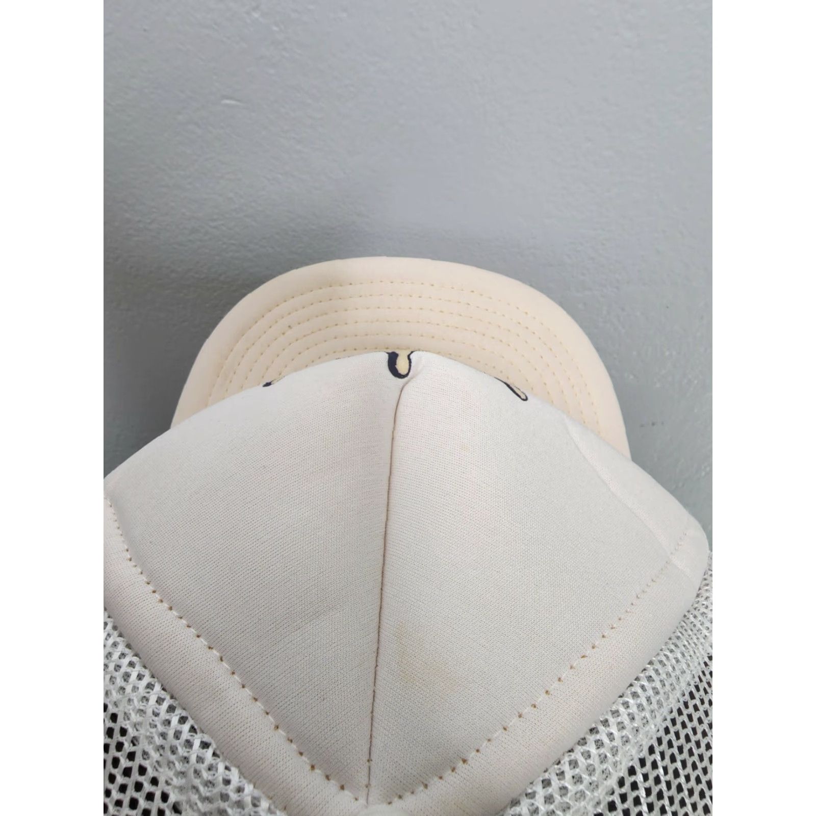 Vintage Vintage Cape May Lewes Ferry Trucker Hat Men Adjustable Cotton Logo Nautical Transportation Cap Size ONE SIZE - 4 Thumbnail