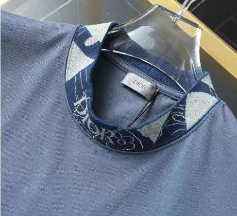 Dior o1w1db10124 Relaxed Fit T-Shirt in Dark Blue Size US M / EU 48-50 / 2 - 3 Thumbnail