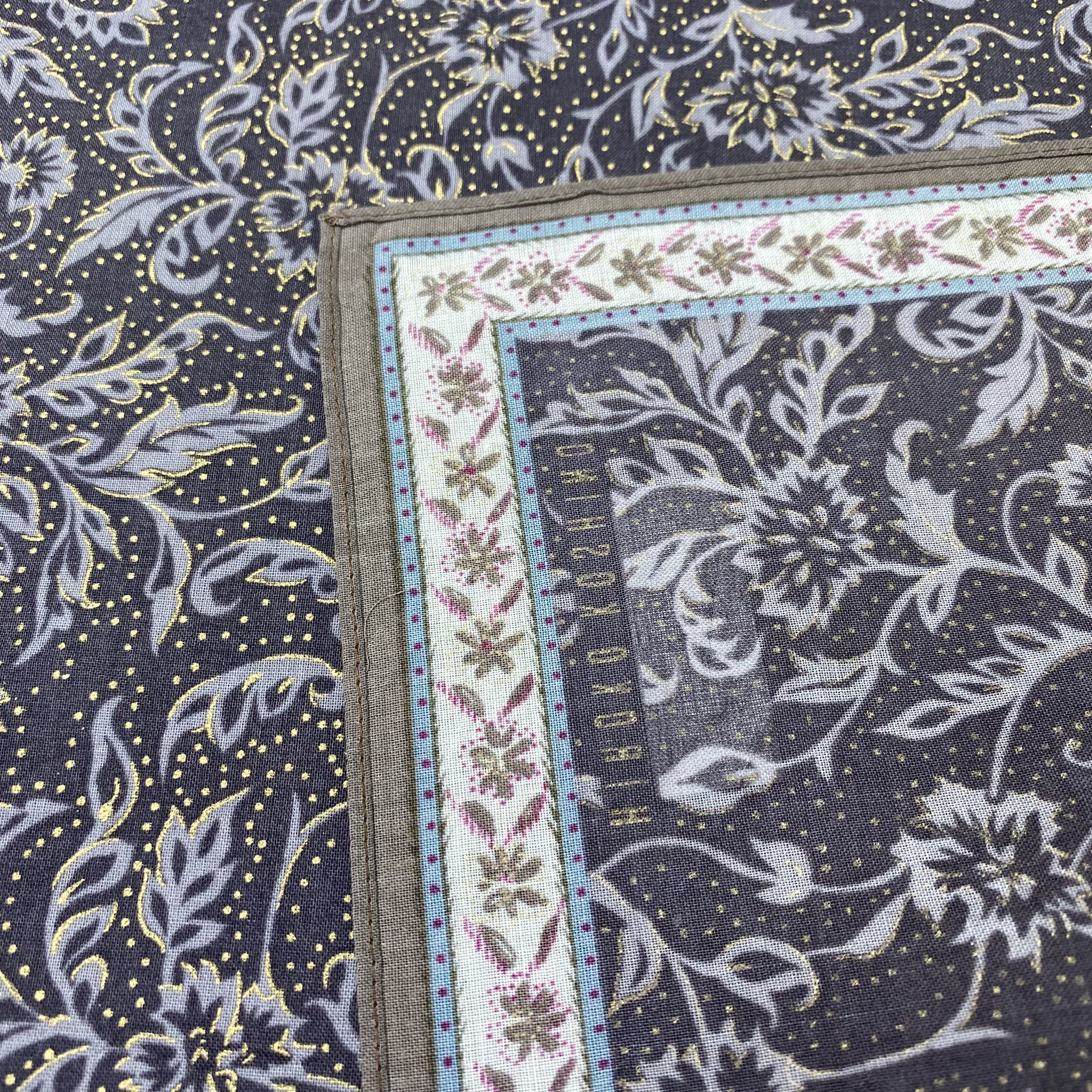 Japanese Brand Hiroko Koshino Handkerchief Neckerchief Bandana-B2077 Size ONE SIZE - 6 Thumbnail