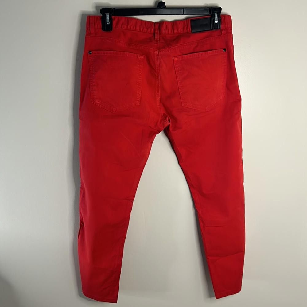 Hugo Slim Fit 5pkt - HUGO - Vibrant Red - 34/28 -98% Ctn 2% el Size US 34 / EU 50 - 6 Thumbnail