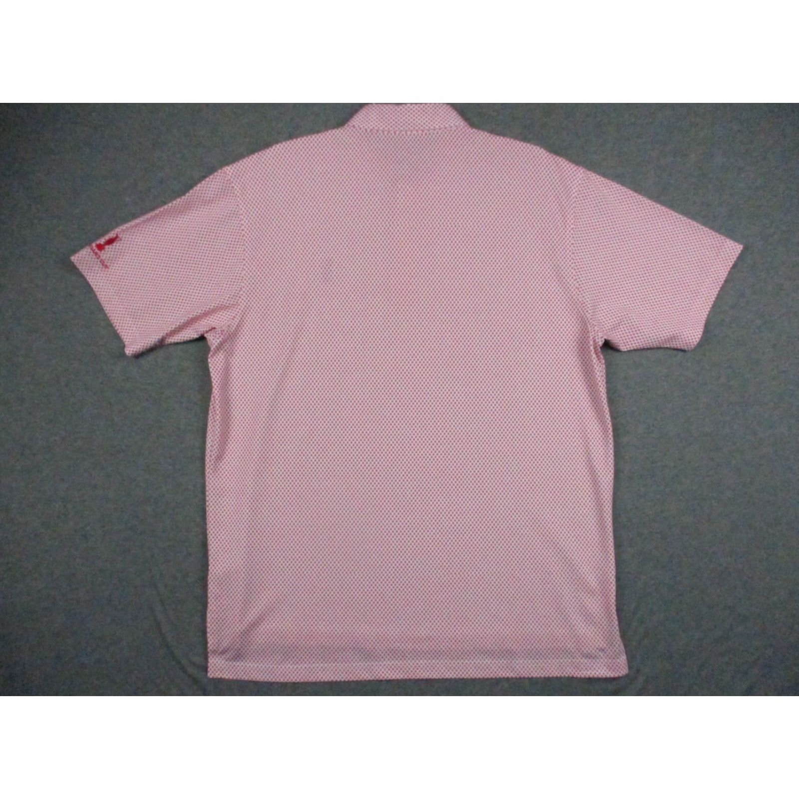 Vintage Turtleson Polo Shirt Large Mens Chairmans Cup Golf Salmon Turtle Pattern Polo Shirt Mens L Salmon Golf Polo Shirt Mens Chairmans Cup Turtleson Size US L / EU 52-54 / 3 - 7 Thumbnail