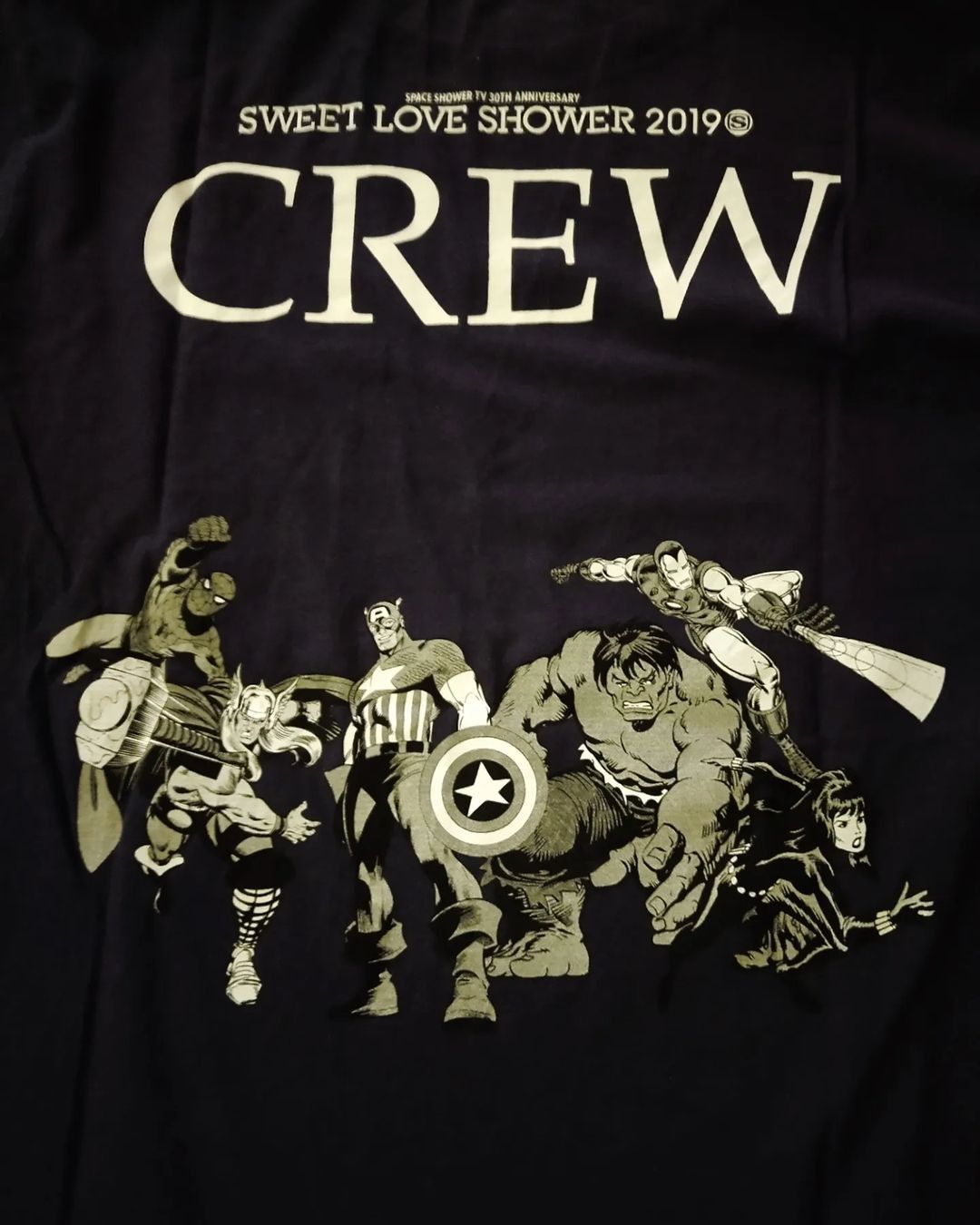 DC Comics × Marvel Comics Marvel's x Sweet Love Shower 2019 Not For Sale Tees Size US L / EU 52-54 / 3 - 2 Thumbnail