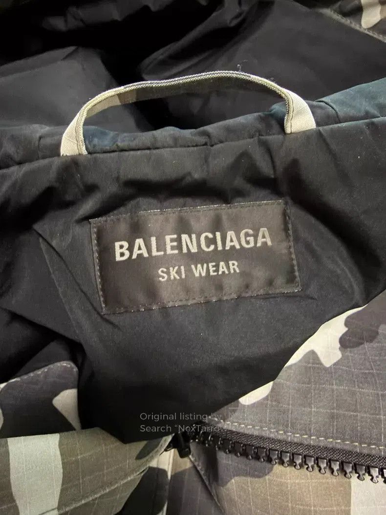 Balenciaga Balenciaga Camouflage Ski Jacket Size US S / EU 44-46 / 1 - 3 Thumbnail