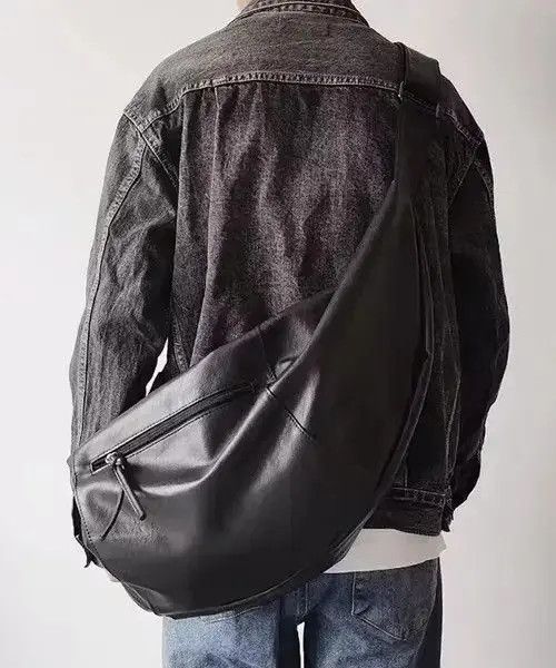 Japanese Brand Utility grunge oversized fanny pack large sling bag belt bag Size ONE SIZE - 6 Thumbnail