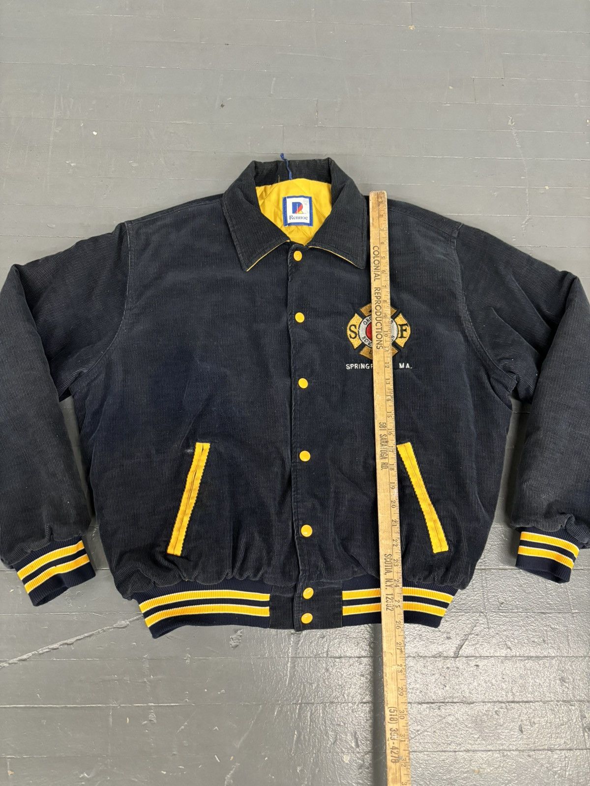 Vintage Vintage 80s SAF Springfield MA corduroy jacket Size US XL / EU 56 / 4 - 6 Thumbnail