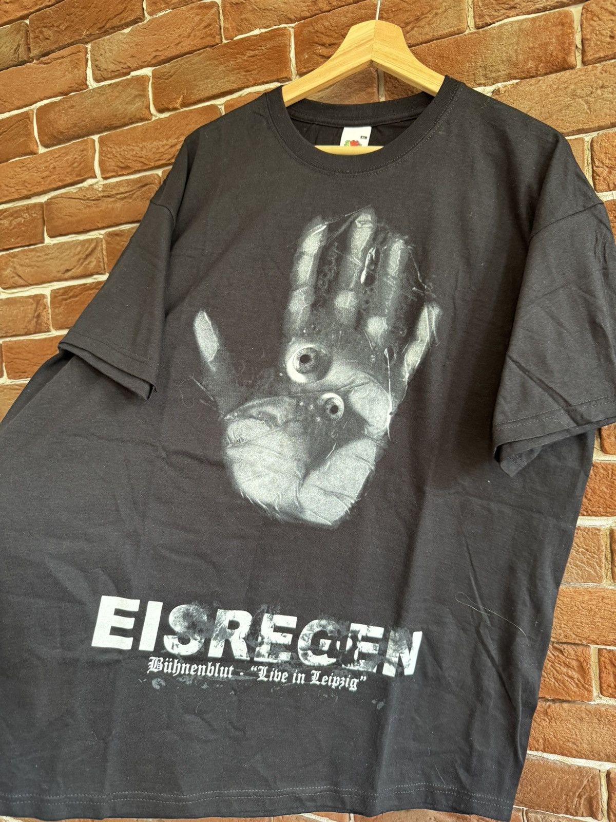Band Tees Vintage 00s Eisregen Metal Band Tour Tee XL Black y2K Size US XL / EU 56 / 4 - 3 Thumbnail