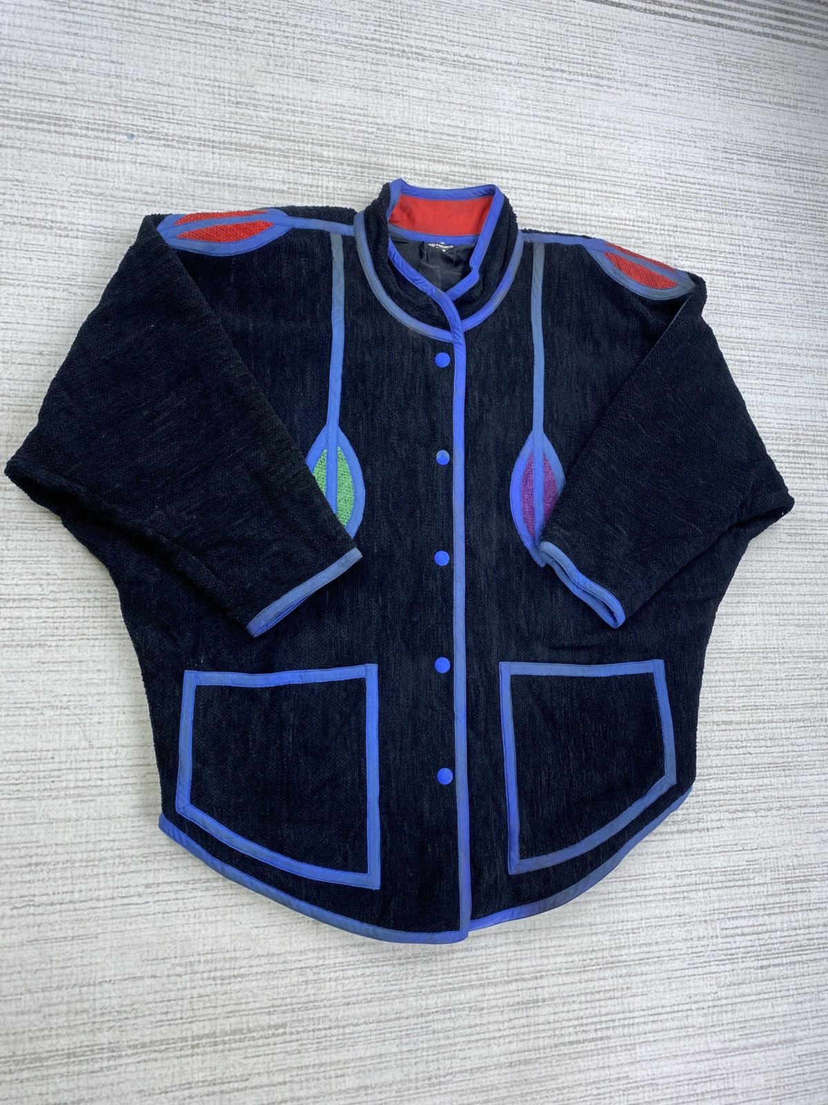 Annikki Karvinen × Handmade × Vintage Vintage Annikki Karvinen Handmade In Finland Bathwing Jacket Size US XL / EU 56 / 4 - 4 Thumbnail