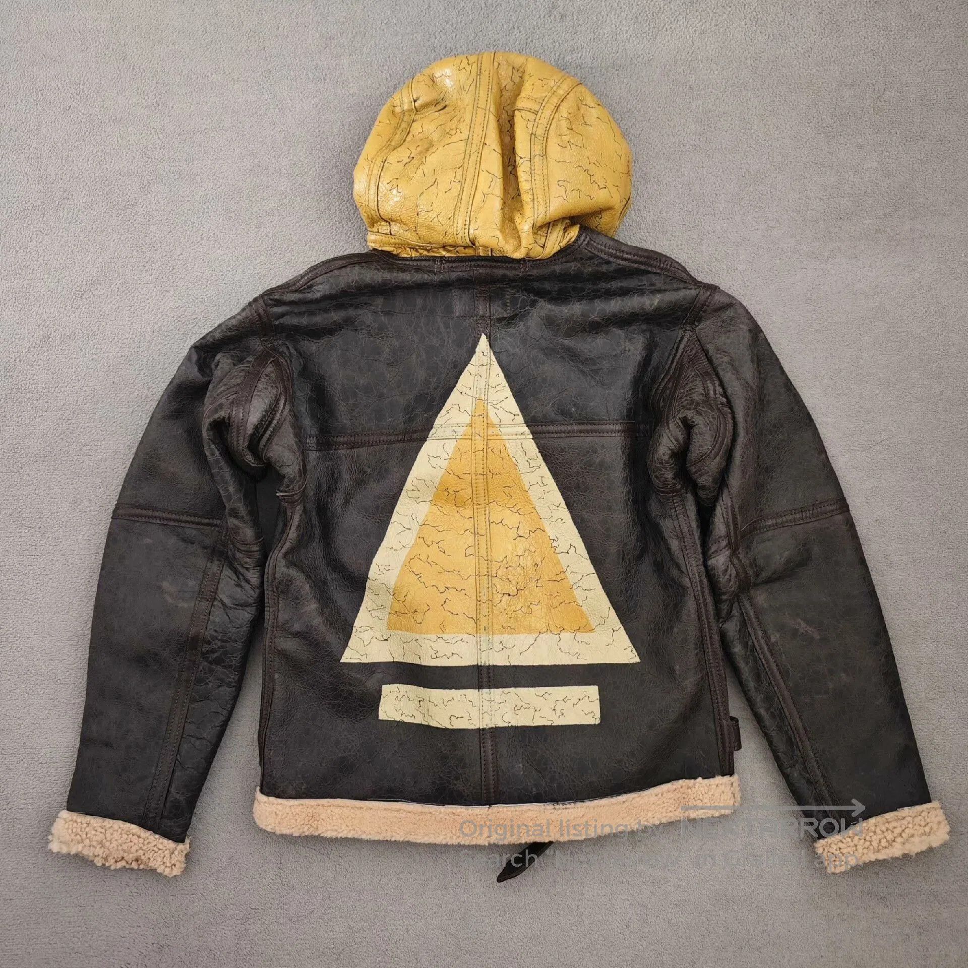 Nigel Cabourn Nigel Cabourn Authentic Dropzon Leather Jacket. Size US M / EU 48-50 / 2 - 2 Thumbnail