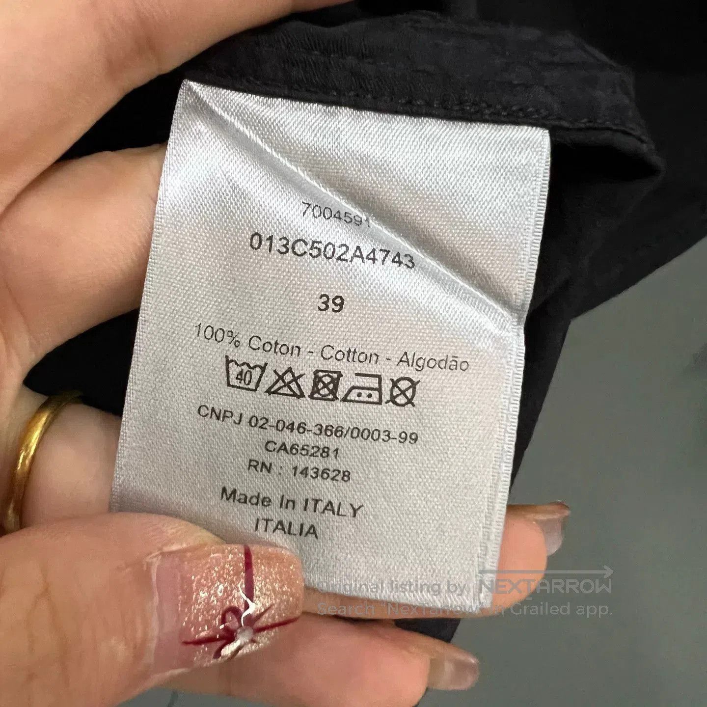 Dior black monogram print shirt by dior. Size US M / EU 48-50 / 2 - 3 Thumbnail