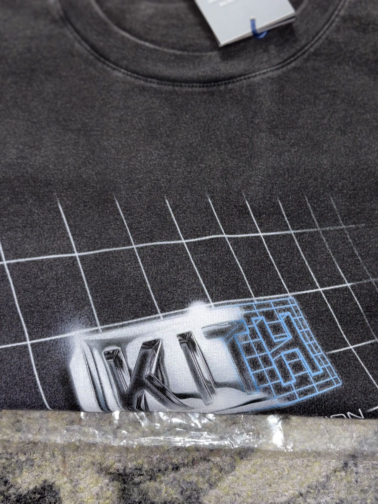 Kith Kith Render Logo Vintage Tee Black Size US M / EU 48-50 / 2 - 3 Thumbnail