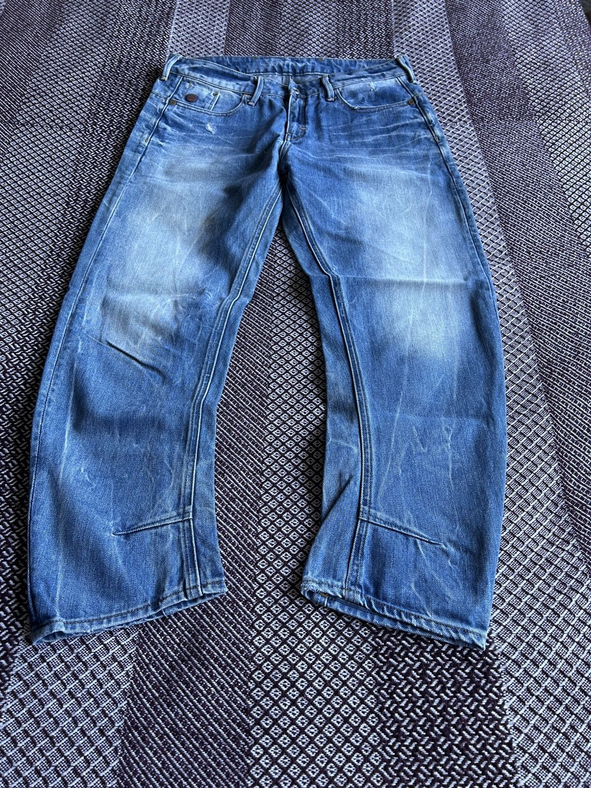G-Star × Jean G-star Raw Type 3D Loose Tapered Denim Jeans Washed Sz 28x34 Size US 28 / EU 44 - 8 Thumbnail