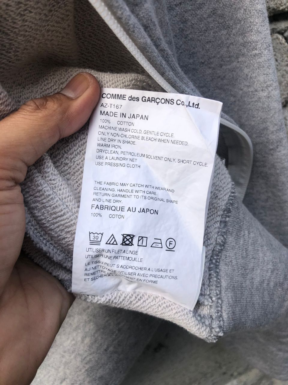 Comme des Garcons PLAY Comme Des Garcons Play Hoodie Zipper Crops AD2023/7 Size M / US 6-8 / IT 42-44 - 17 Thumbnail