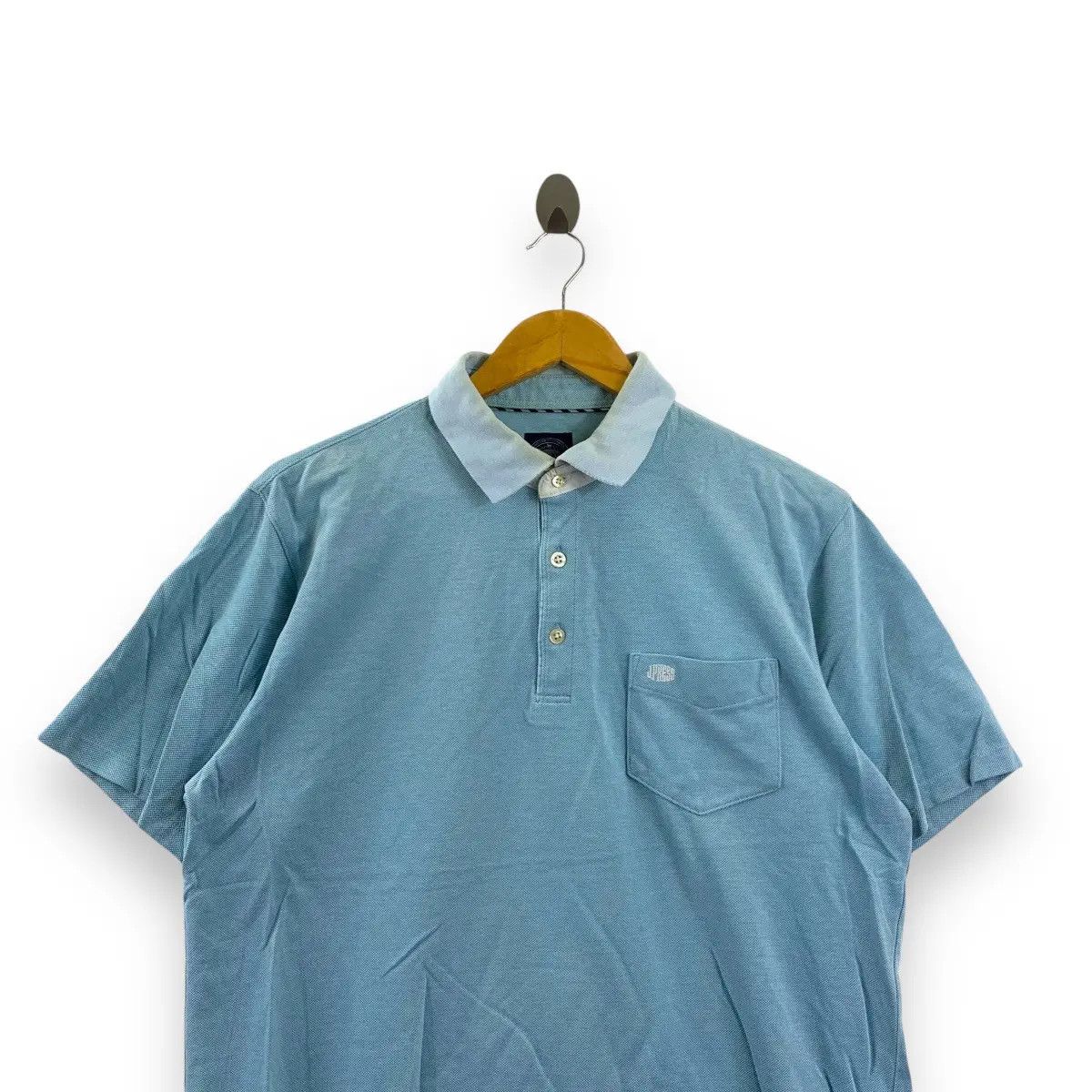 J. Press Vintage J. PRESS CAMBRIDGE Embossed Pocket Polo Tee Size US M / EU 48-50 / 2 - 2 Thumbnail