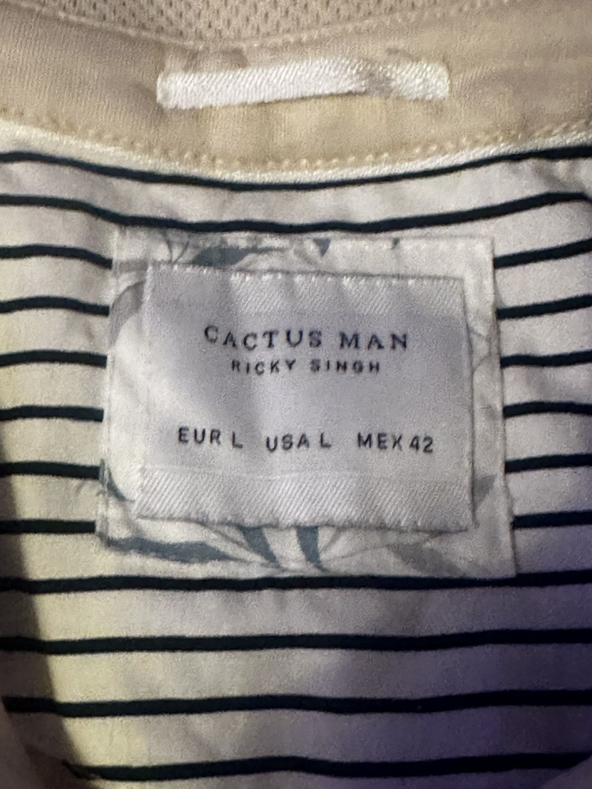 Other Cactus Man Ricky Singh Polo Size US L / EU 52-54 / 3 - 3 Thumbnail