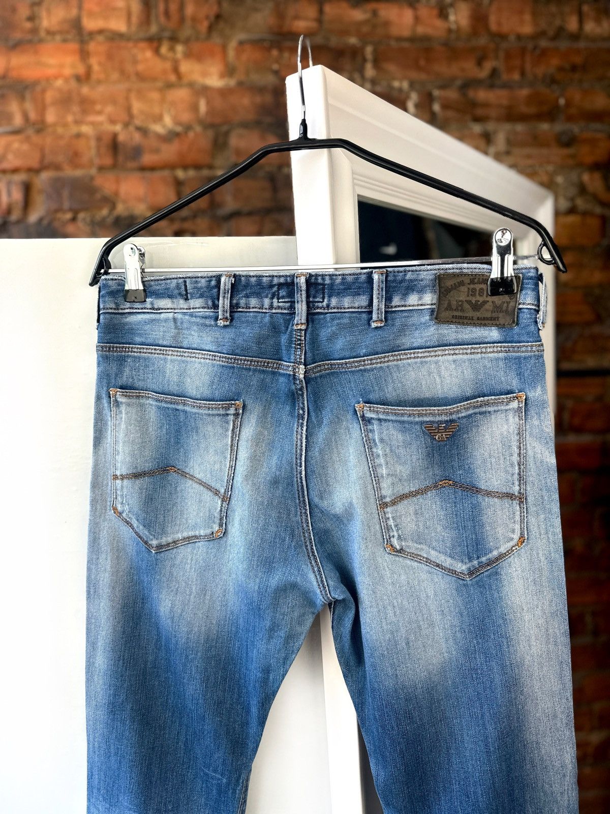 Armani × Giorgio Armani × Vintage Vintage Men’s Armani Jeans Blue Size: 32/33 Size US 32 / EU 48 - 2 Thumbnail
