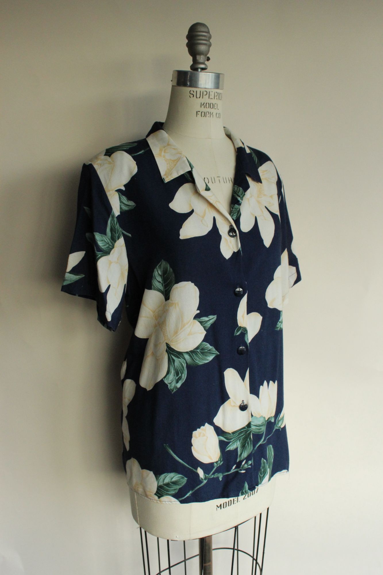 Other Sag Harbor Womens Shirt, Size Medium Button Down Hawaiian Pr Size M / US 6-8 / IT 42-44 - 6 Thumbnail