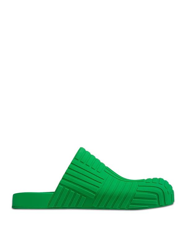 Bottega Veneta o1lv12m1024 Slider Clogs in Green Size US 9 / EU 42 - 1 Thumbnail