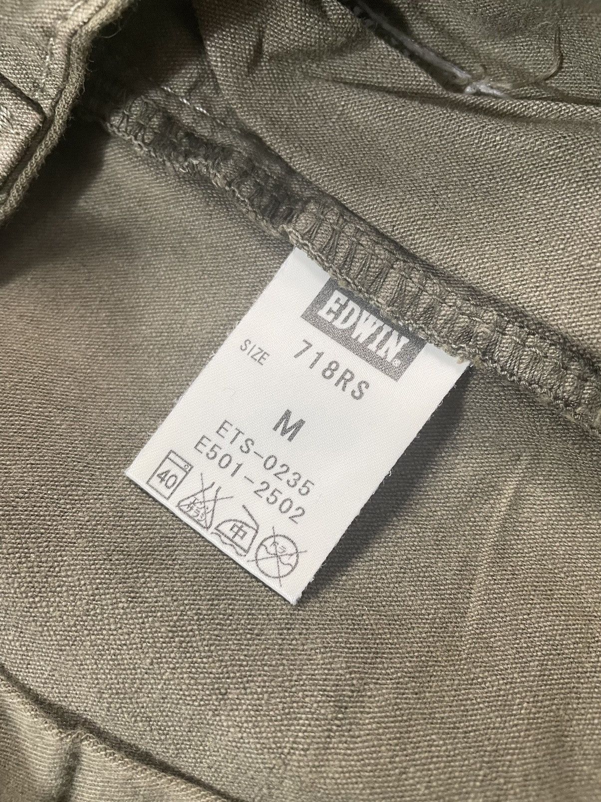 Edwin × Japanese Brand Vintage Edwin with Hemp materials Size US 34 / EU 50 - 7 Thumbnail