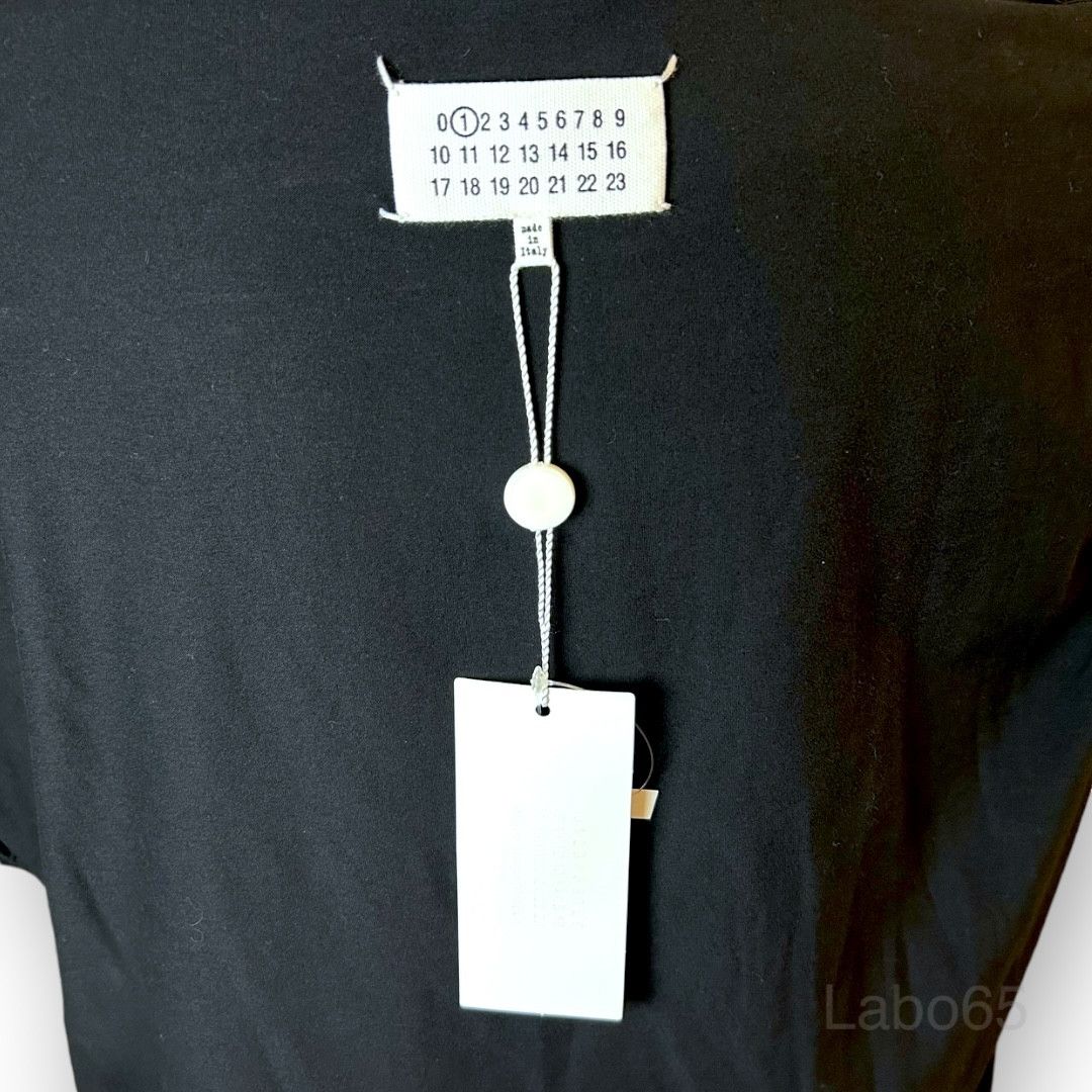 Maison Margiela MAISON MARGIELA » Avant-Garde Draped Asymmetrical Top Size L / US 10 / IT 46 - 4 Thumbnail