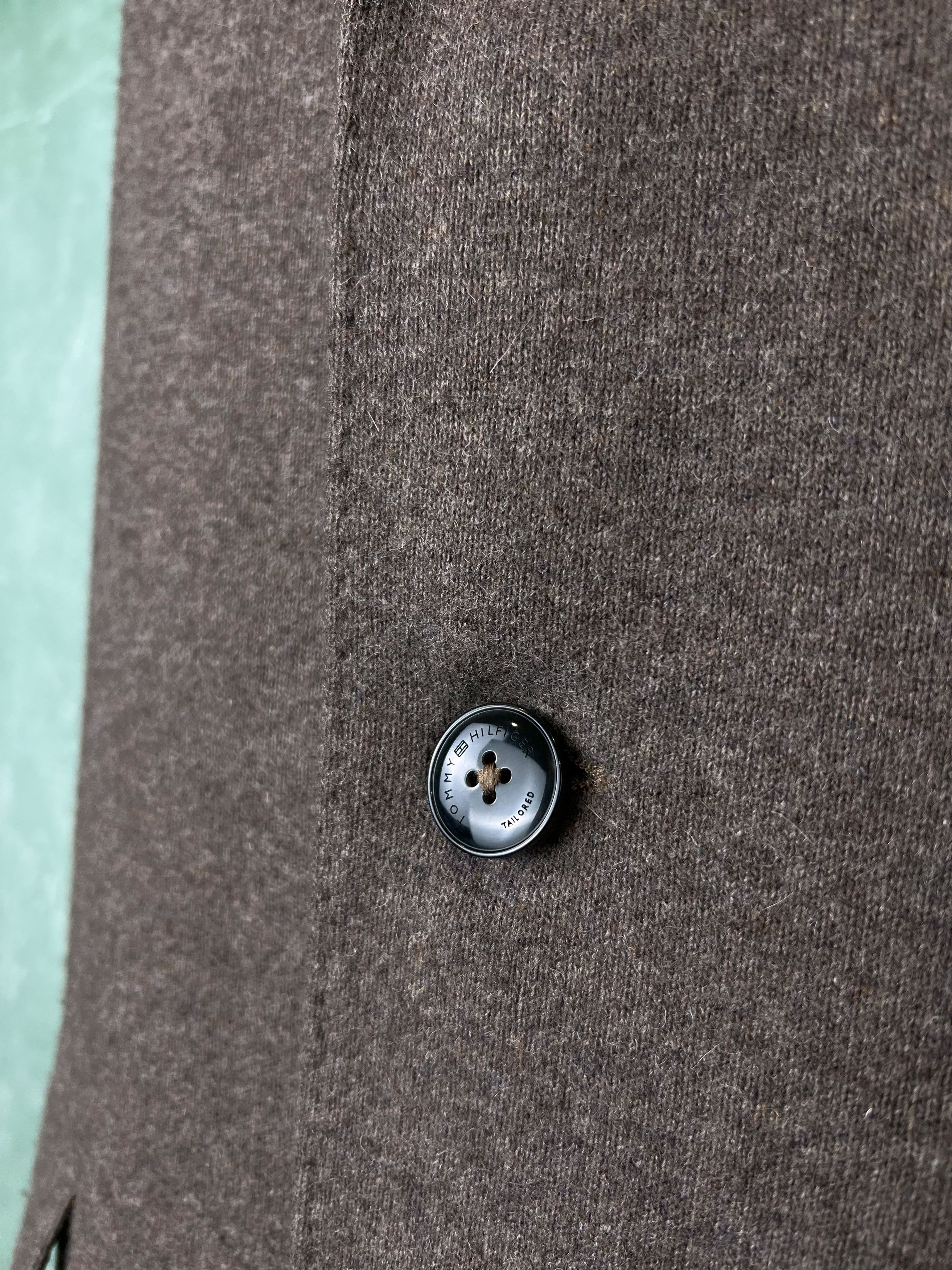 Tommy Hilfiger Tommy Hilfiger Fits L-XL Tailored Slim Fit Overcoat Wool Size US L / EU 52-54 / 3 - 8 Thumbnail